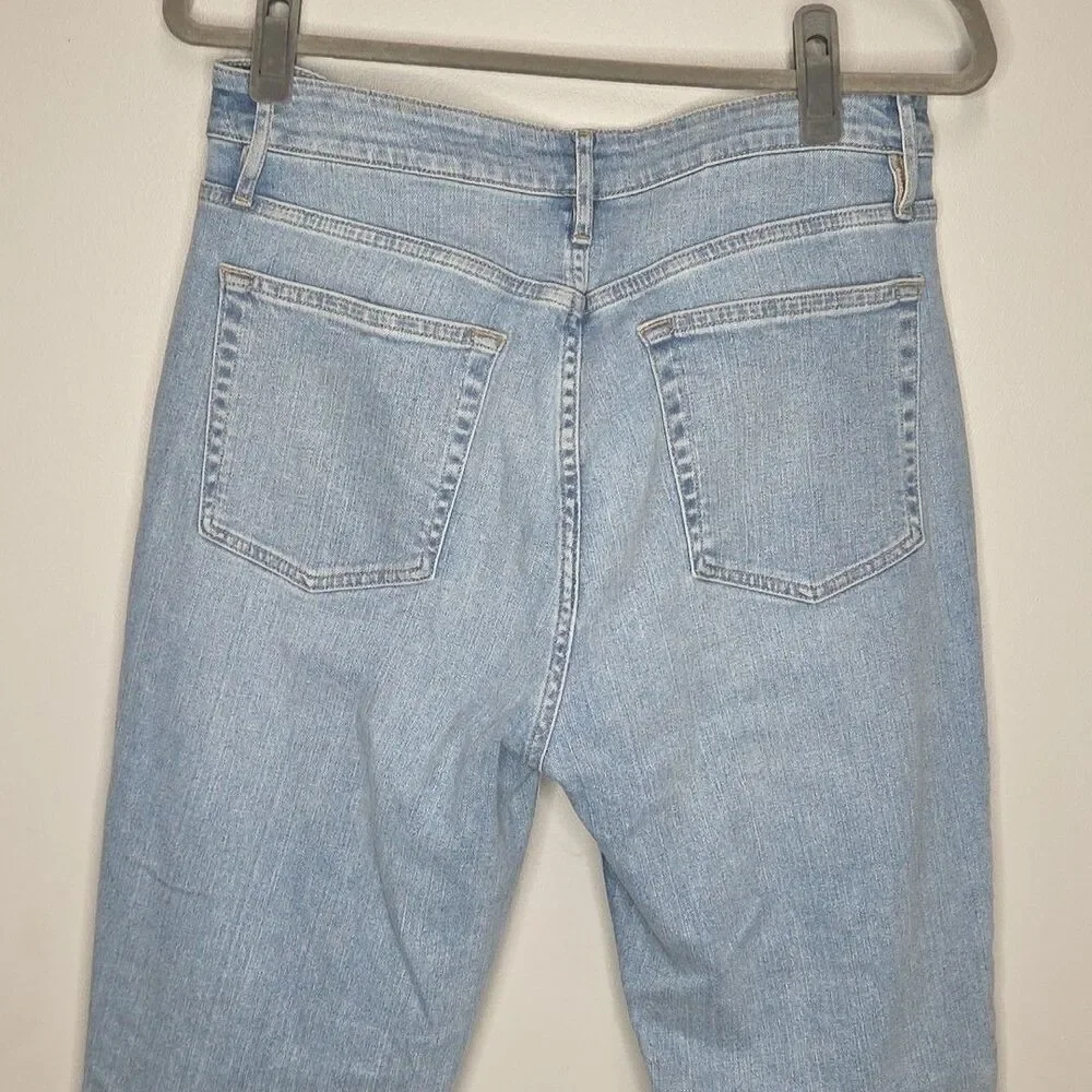 Frame Women Sz 30 high-rise waist kick-flare ankle OPLCMB456 Blue Springs EUC
